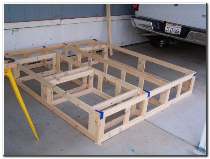 California King Platform Bed Frame Plans California King Platform Bed Frame Plans