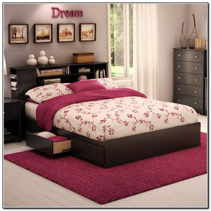 Queen Size Bed Frame With Storage Queen Size Bed Frame With Storage