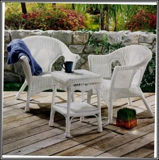 White Wicker Furniture Set White Wicker Furniture Set