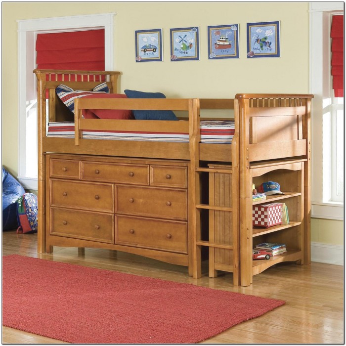 Bed With Drawers And Shelves Bed With Drawers And Shelves