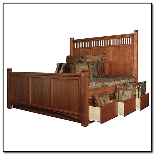 Bed With Storage Drawers Underneath Bed With Storage Drawers Underneath