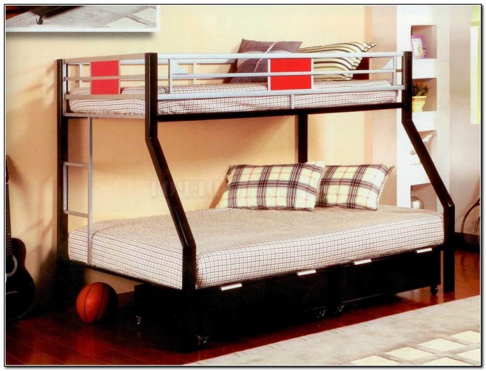 Black Metal Bunk Beds Twin Over Full Black Metal Bunk Beds Twin Over Full