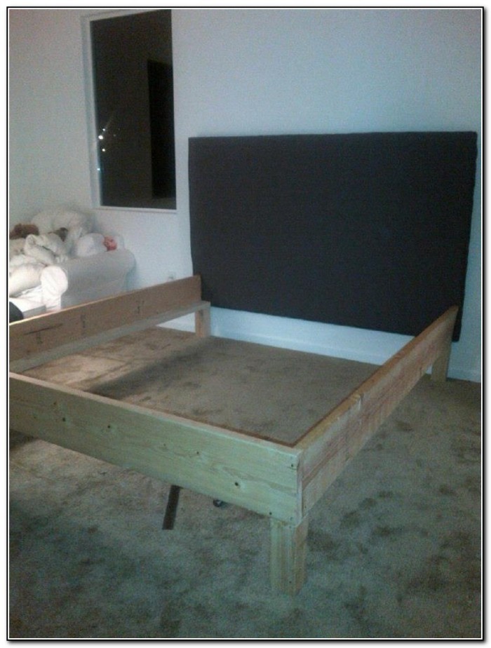 California King Platform Bed Frame Plans Download Page