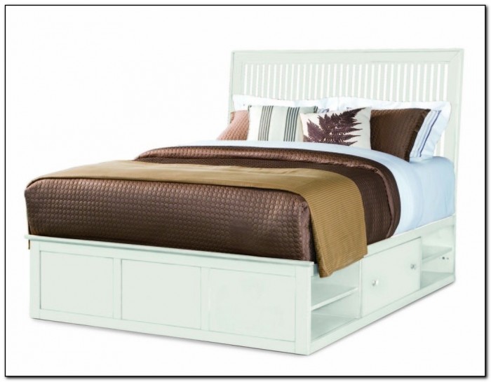 King Size Platform Bed With Storage King Size Platform Bed With Storage