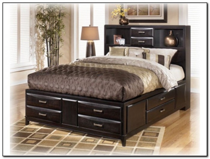King Storage Bed With Drawers King Storage Bed With Drawers