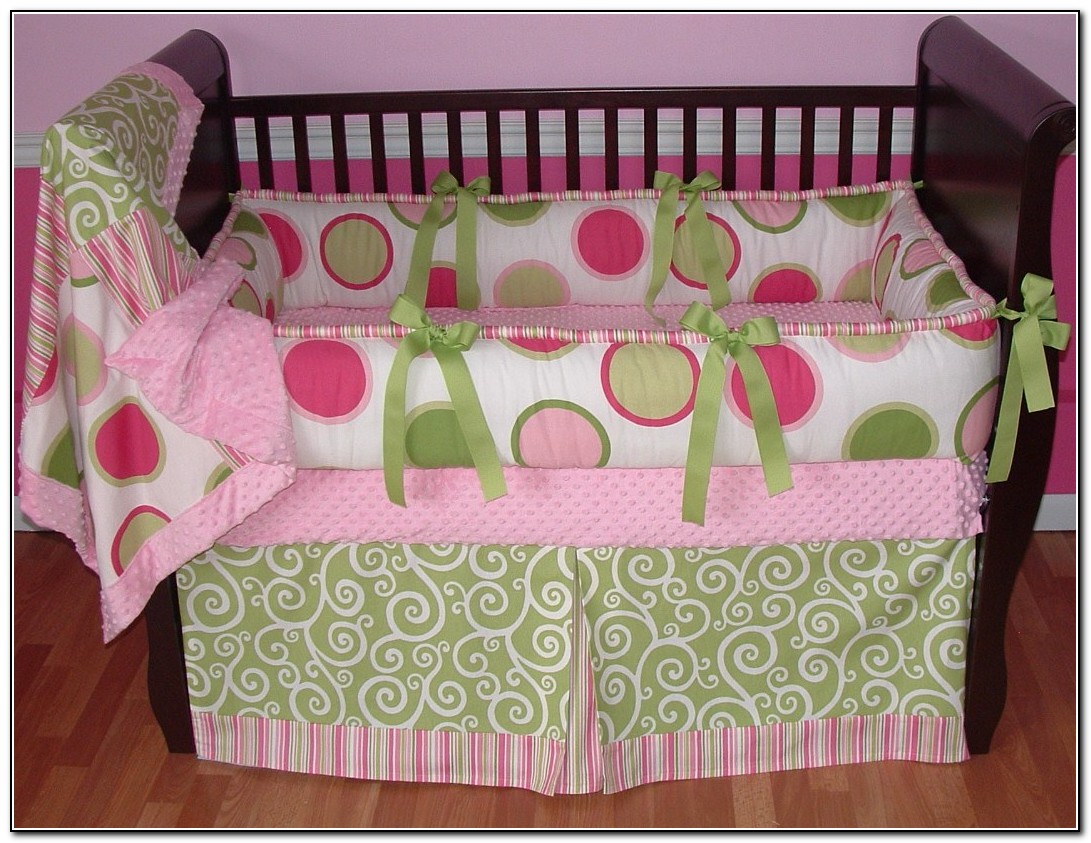 Baby Girl Crib Bedding Sets Pink And Green Download Page