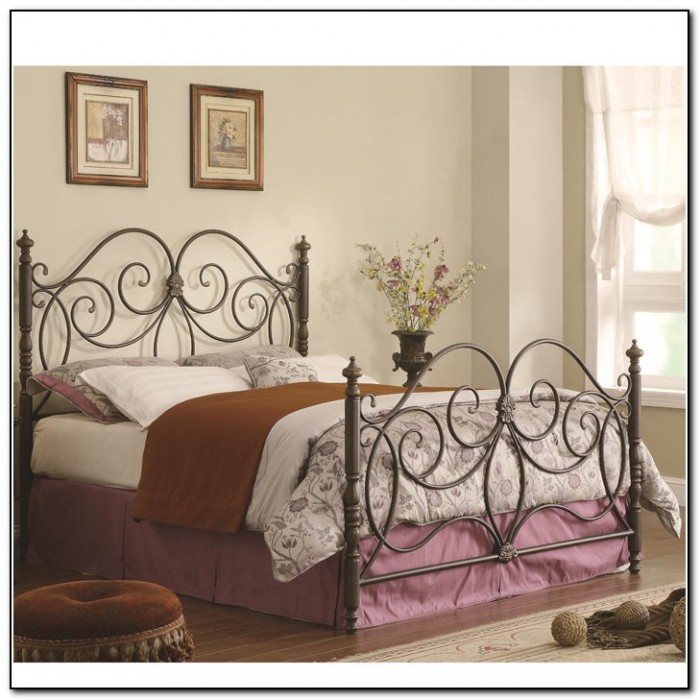 Queen Metal Bed Frame For Headboard And Footboard Queen Metal Bed Frame For Headboard And Footboard