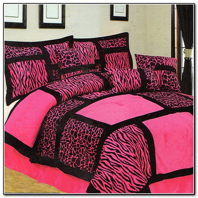 Black And Pink Zebra Curtains Home Design Ideas