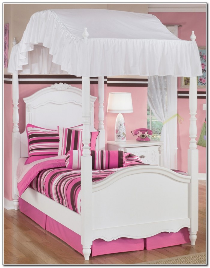 Girls Twin Bed With Storage