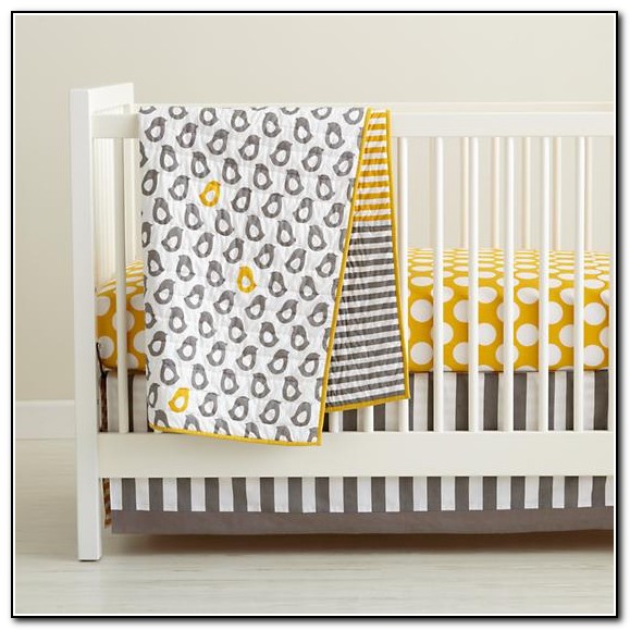 Yellow And Grey Elephant Crib Bedding Yellow And Grey Elephant Crib Bedding
