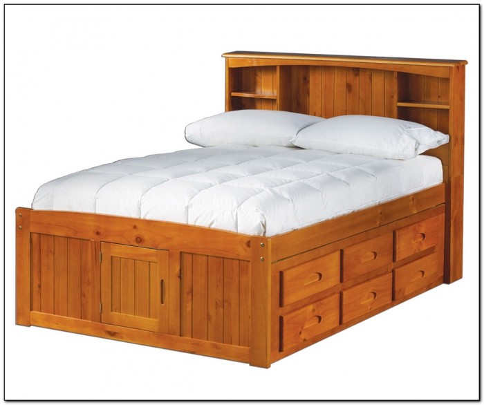 Full Size Captains Bed With Trundle - Beds : Home Design Ideas #