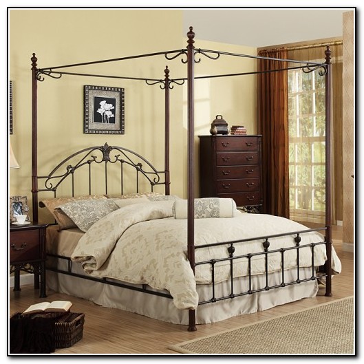 Iron Canopy Beds King Size Iron Canopy Beds King Size