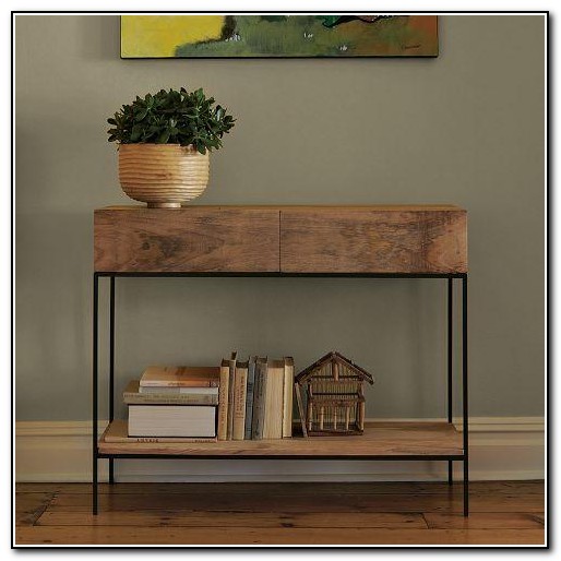 Rustic Sofa Table With Storage Download Page – Home Design 