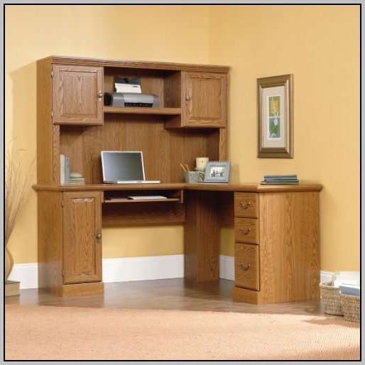 Corner Desk With Hutch For Kitchen Desk Home Design