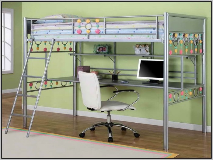 Loft Bed With Desk Underneath Plans Loft Bed With Desk Underneath Plans