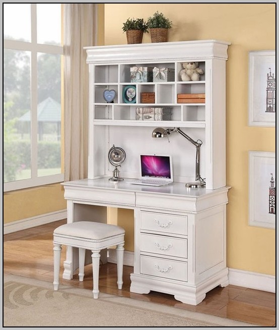 Computer Desk Hutch White Computer Desk Hutch White