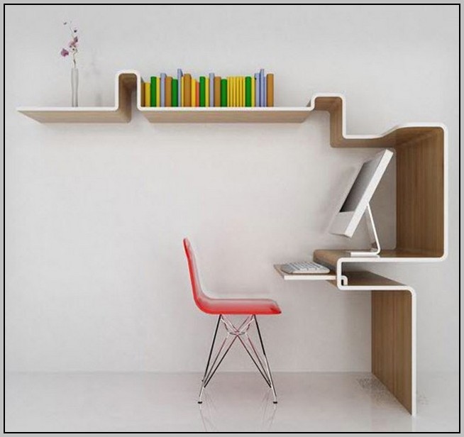 Compact Computer Desk For Small Spaces Desk Home Design Ideas