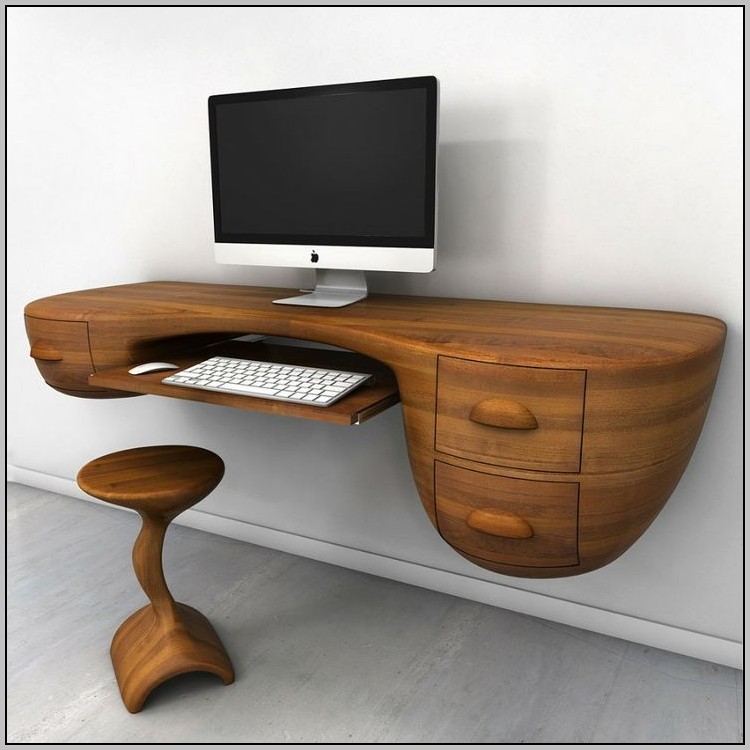 Floating Computer Desk Ikea Desk Home Design Ideas 