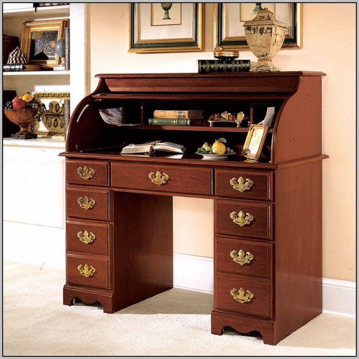 Roll Top Computer Desk Hutch Roll Top Computer Desk Hutch