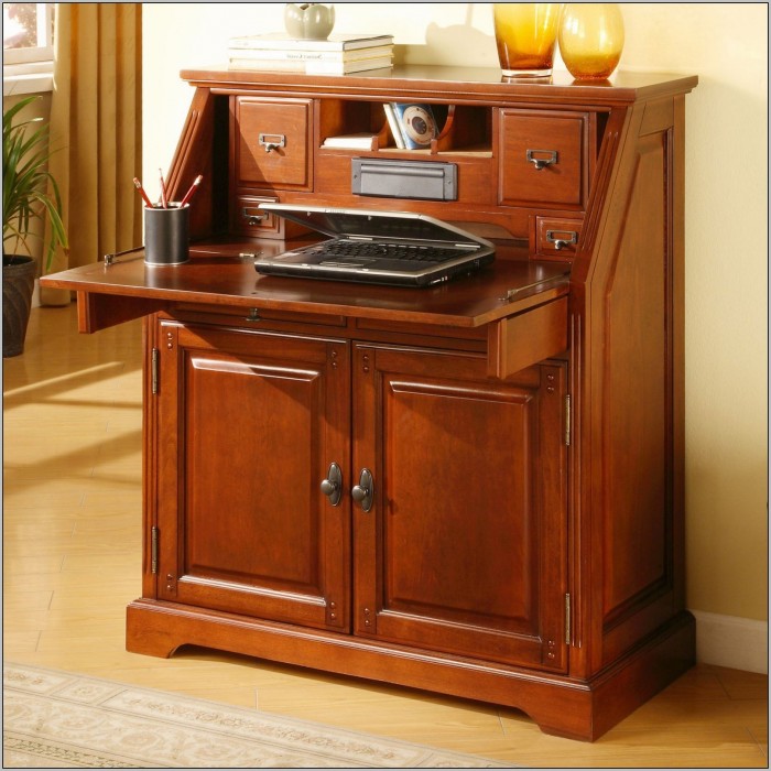 Small Secretary Desk With Drawers Small Secretary Desk With Drawers