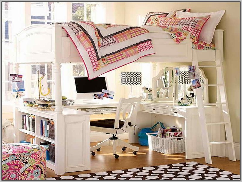 Bunk Beds With Desk Underneath Ikea - Desk : Home Design Ideas #