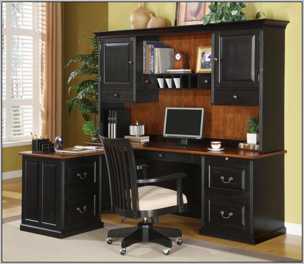 Computer Desk L Shaped With Hutch Desk Home Design Ideas 