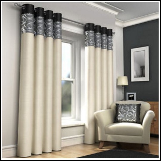 Black And Grey Curtains 66 X 54 Black And Grey Curtains 66 X 54