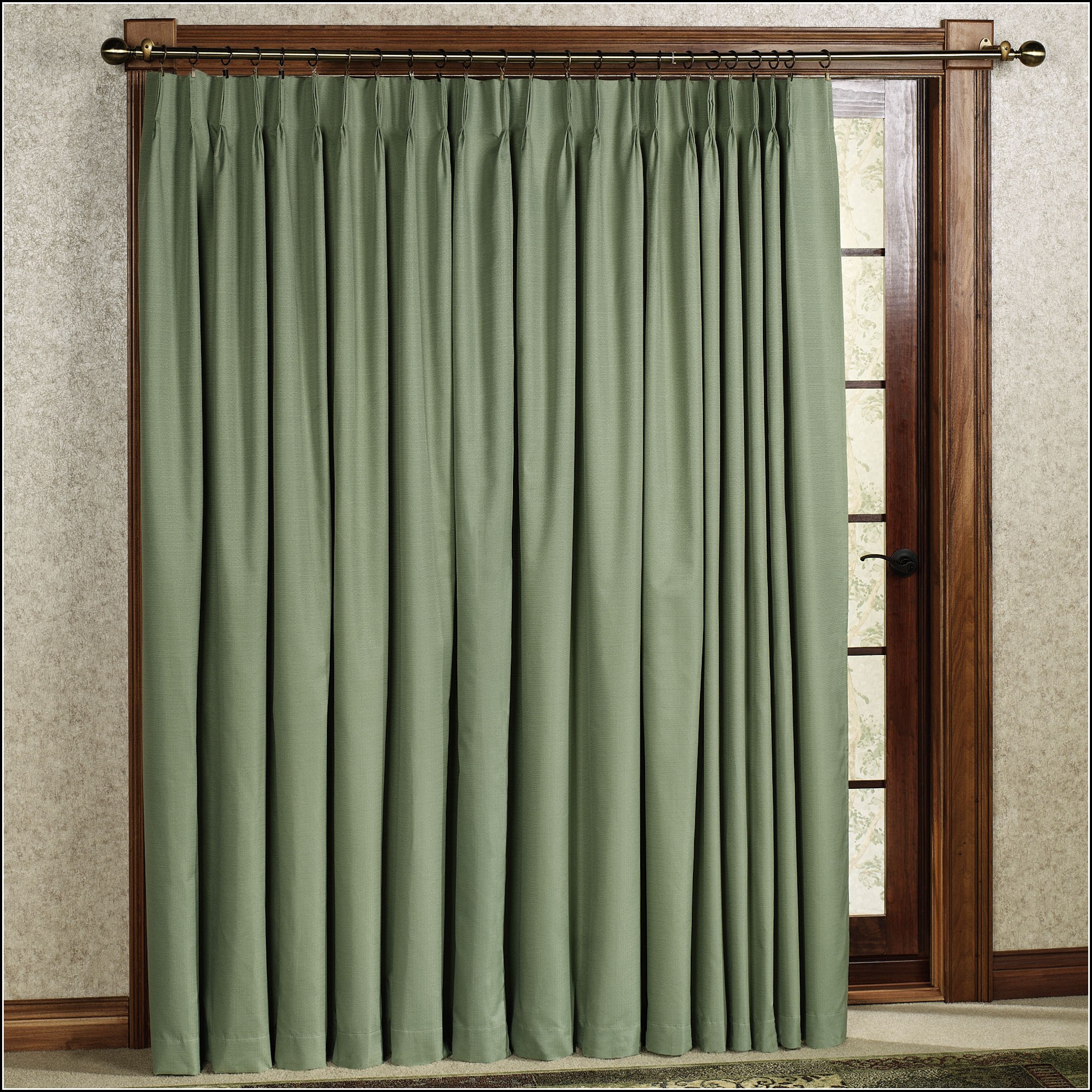 Patio Door Thermal Blackout Curtain Panel