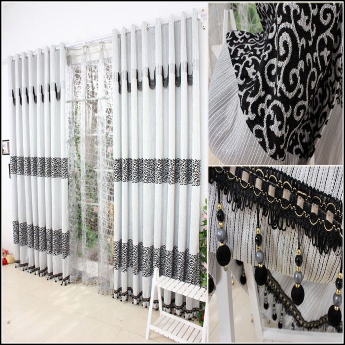 Black And White Striped Bedroom Curtains Black And White Striped Bedroom Curtains