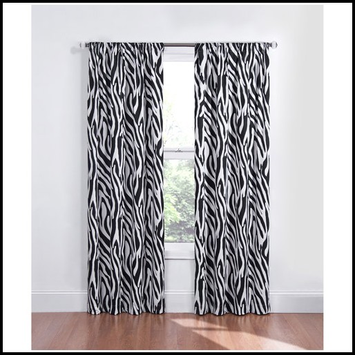 Black And White Zebra Curtains For Bedroom Black And White Zebra Curtains For Bedroom
