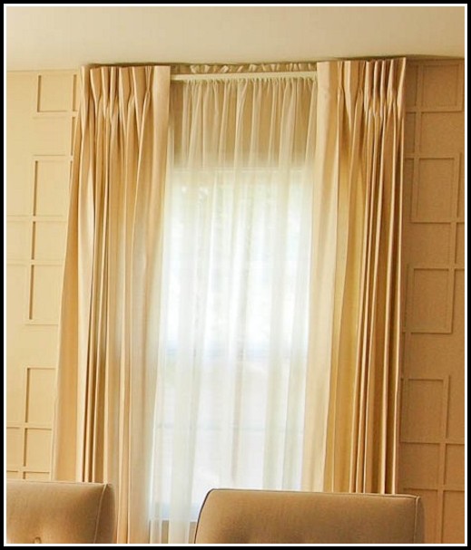Pleated Curtains For Traverse Rods - Curtains : Home ...
