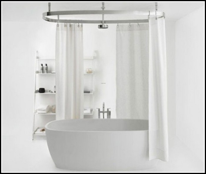 Clawfoot Tub Shower Curtain Rod Diy Clawfoot Tub Shower Curtain Rod Diy
