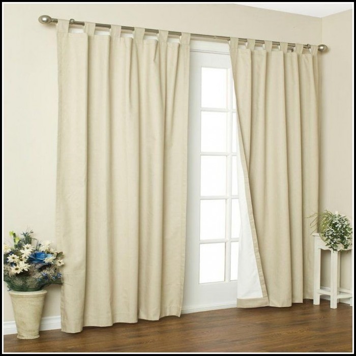 Cotton Canvas Tab Top Curtains Cotton Canvas Tab Top Curtains