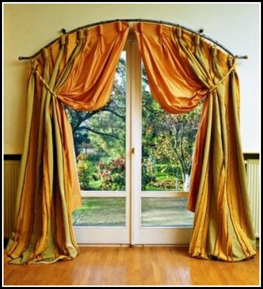 Double Curved Window Curtain Rod  Curtains : Home Design Ideas qbn1dGyP4m28654