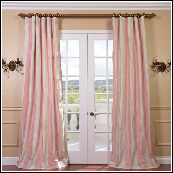 Light Pink And White Striped Curtains Light Pink And White Striped Curtains