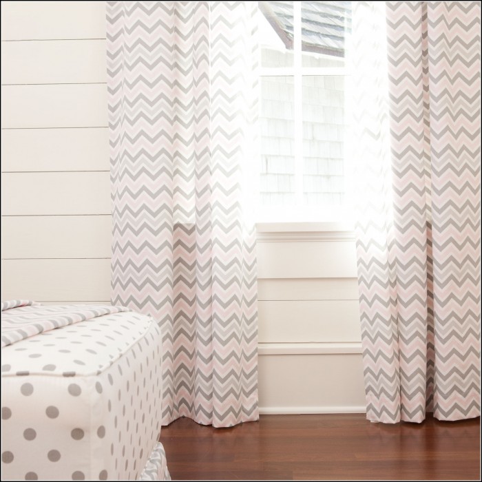 Grey Nursery Curtains Thenurseries Grey And Pink Nursery Curtains Home Design Ideas