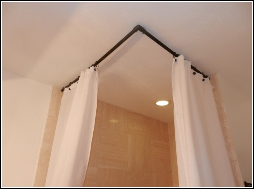 Shower Curtain Rods That Hang From Ceiling - Curtains ...