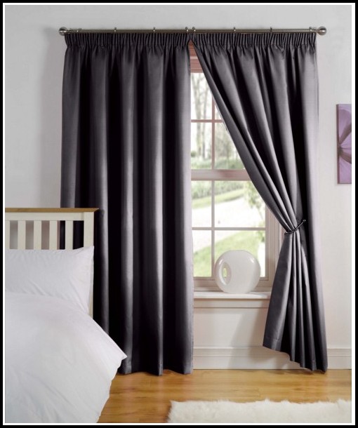 Black Tab Top Voile Curtains - Curtains : Home Design ...
