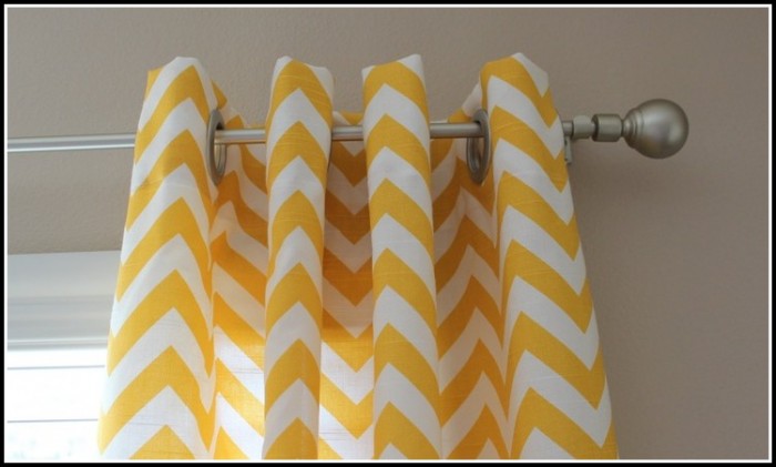 Yellow Zig Zag Curtain Panels Yellow Zig Zag Curtain Panels