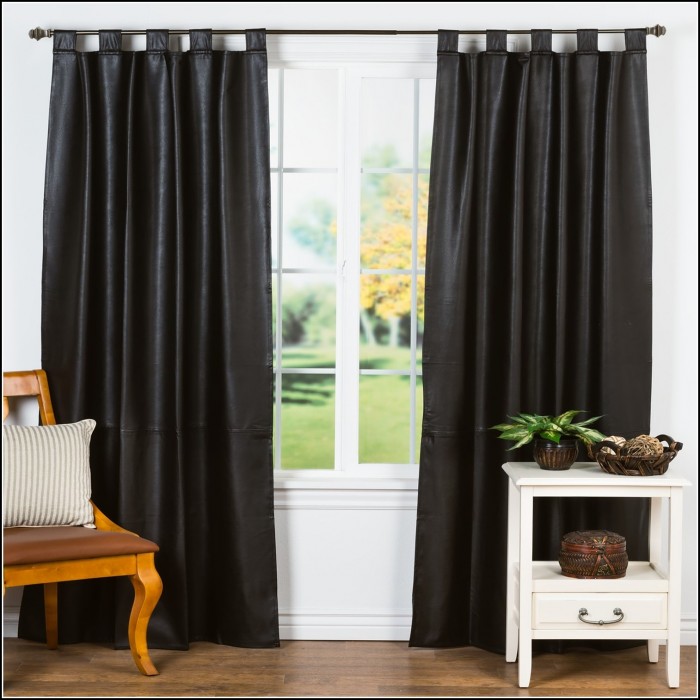 Faux Leather Curtain Panels Faux Leather Curtain Panels