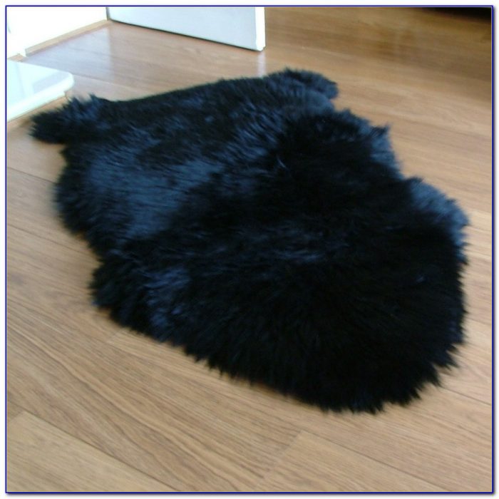 black sheepskin rug costco 700x700