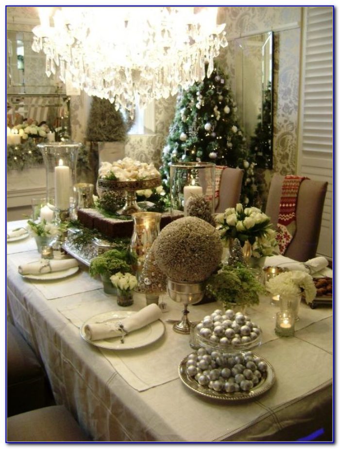 Christmas table decorations martha stewart tabletop home design
