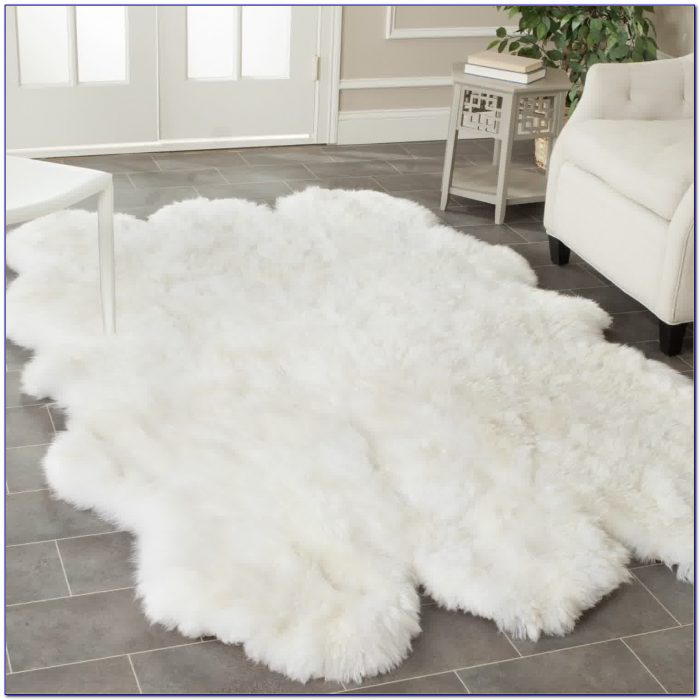 fuzzy white area rugs 700x700