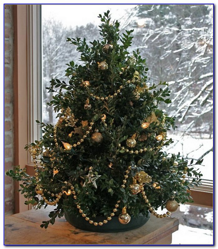 Decorated Tabletop Christmas Trees Artificial Decorated Tabletop Christmas Trees Artificial