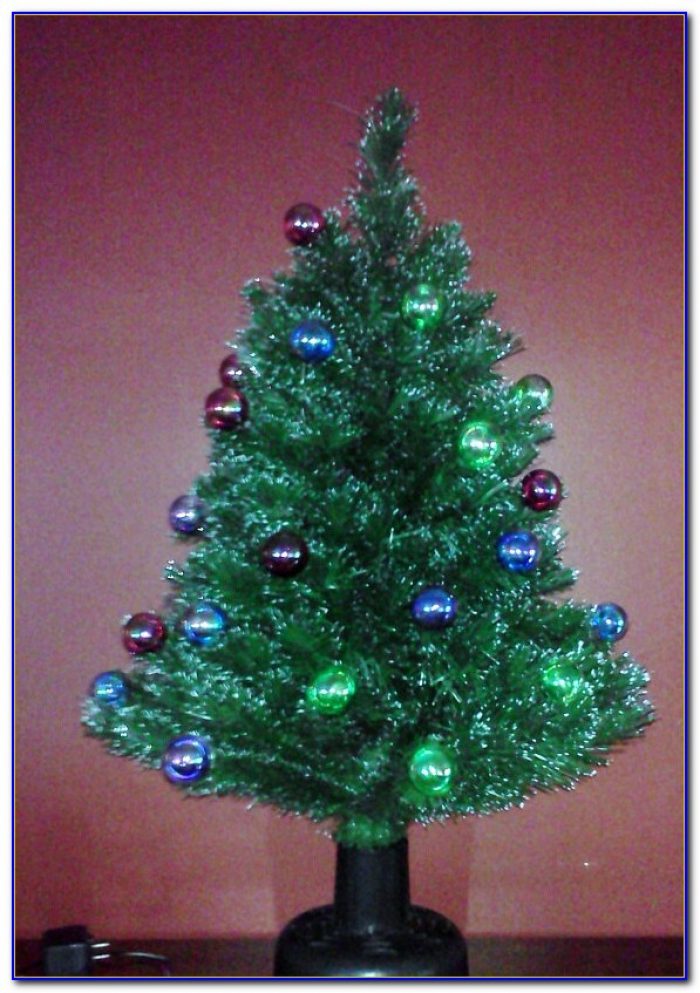 Fiber Optic Tabletop Christmas Trees Fiber Optic Tabletop Christmas Trees