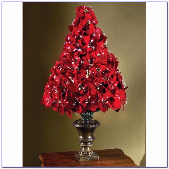 Fibre Optic Tabletop Christmas Trees Fibre Optic Tabletop Christmas Trees