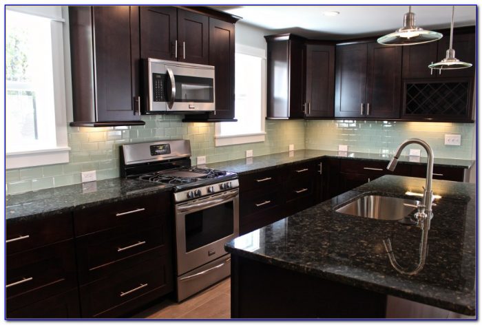 Glass Subway Tile Backsplash Green Glass Subway Tile Backsplash Green