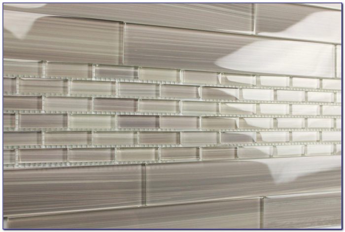 Grey Glass Subway Tile Backsplash Grey Glass Subway Tile Backsplash