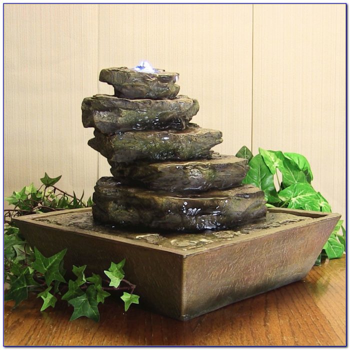 Indoor Tabletop Fountains Battery Operated Tabletop Home Design