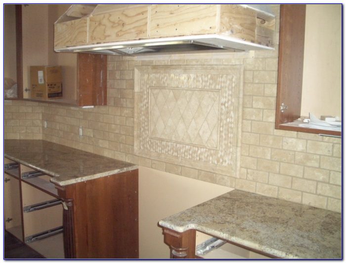 Installing Travertine Subway Tile Backsplash Installing Travertine Subway Tile Backsplash
